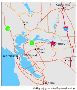 Oakley Location map-01