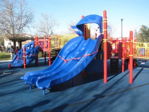 Photo of double slide at Crockett Park