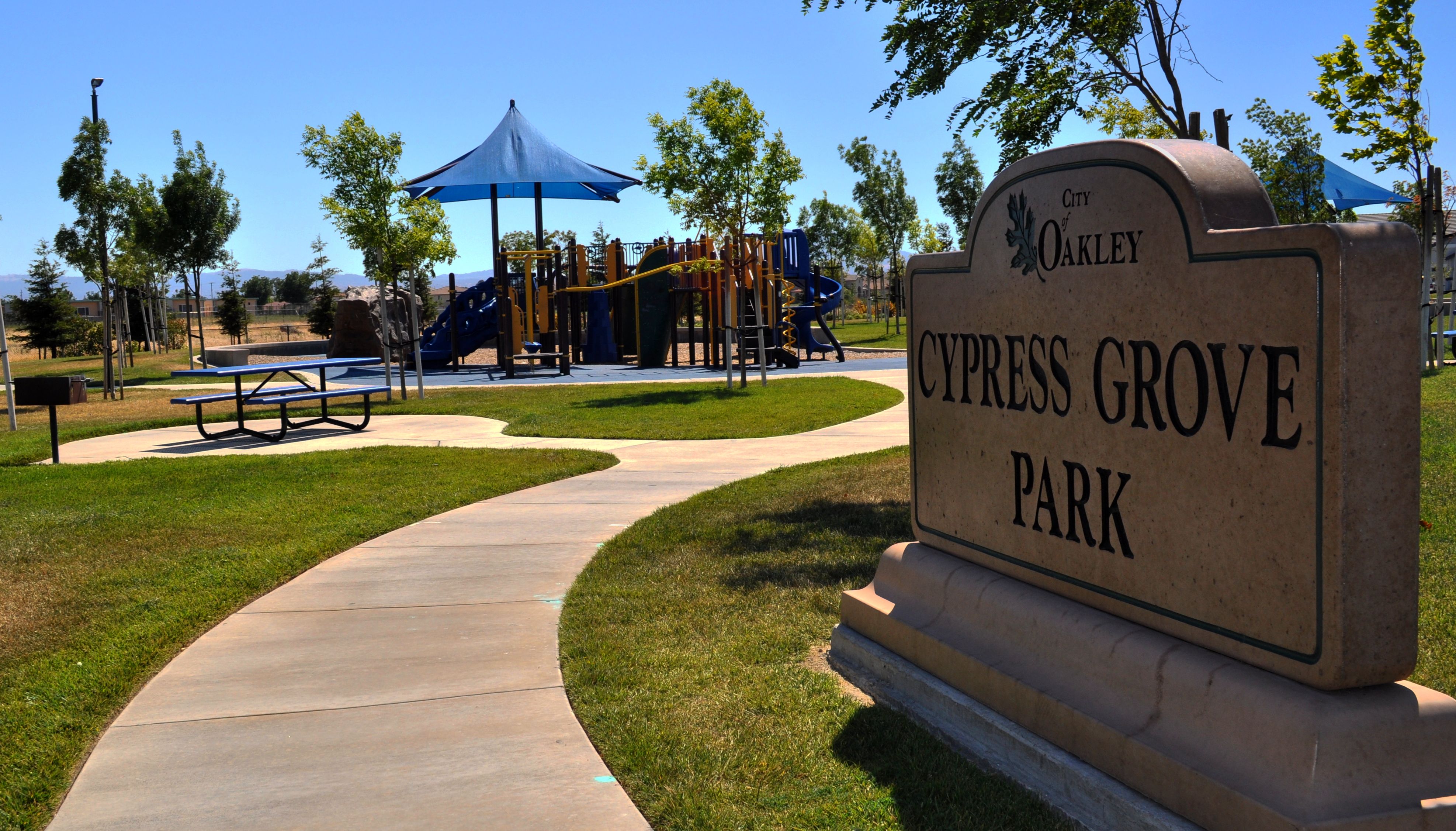 kyst Syndicate ånd Cypress Grove Park - City of Oakley