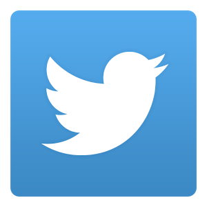 Image shows the Twitter logo and if you click will bring you to twitter