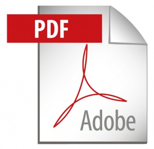 Adobe PDF logo, this is a link to the minutes of the meeting